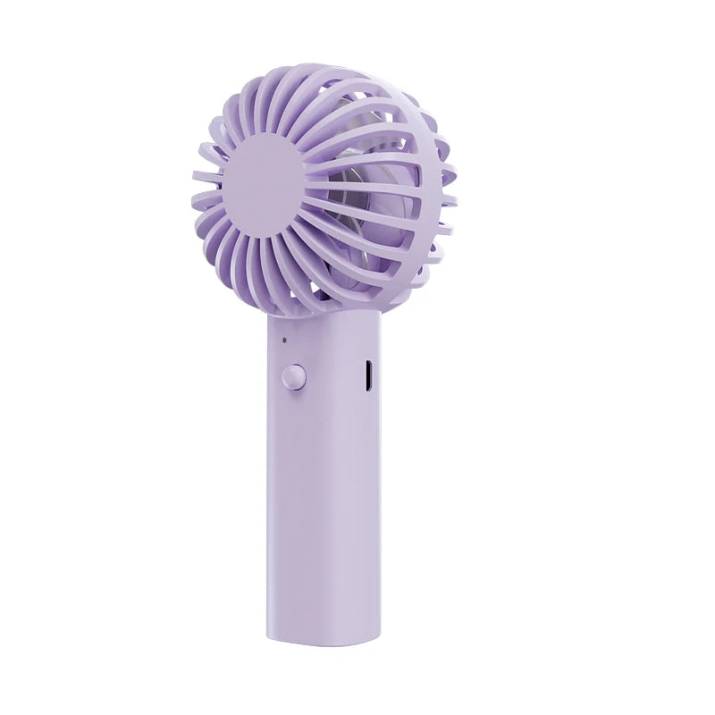 AirGo™ Portable Handheld & Desktop Mini Fan – USB Rechargeable Travel Air Cooler