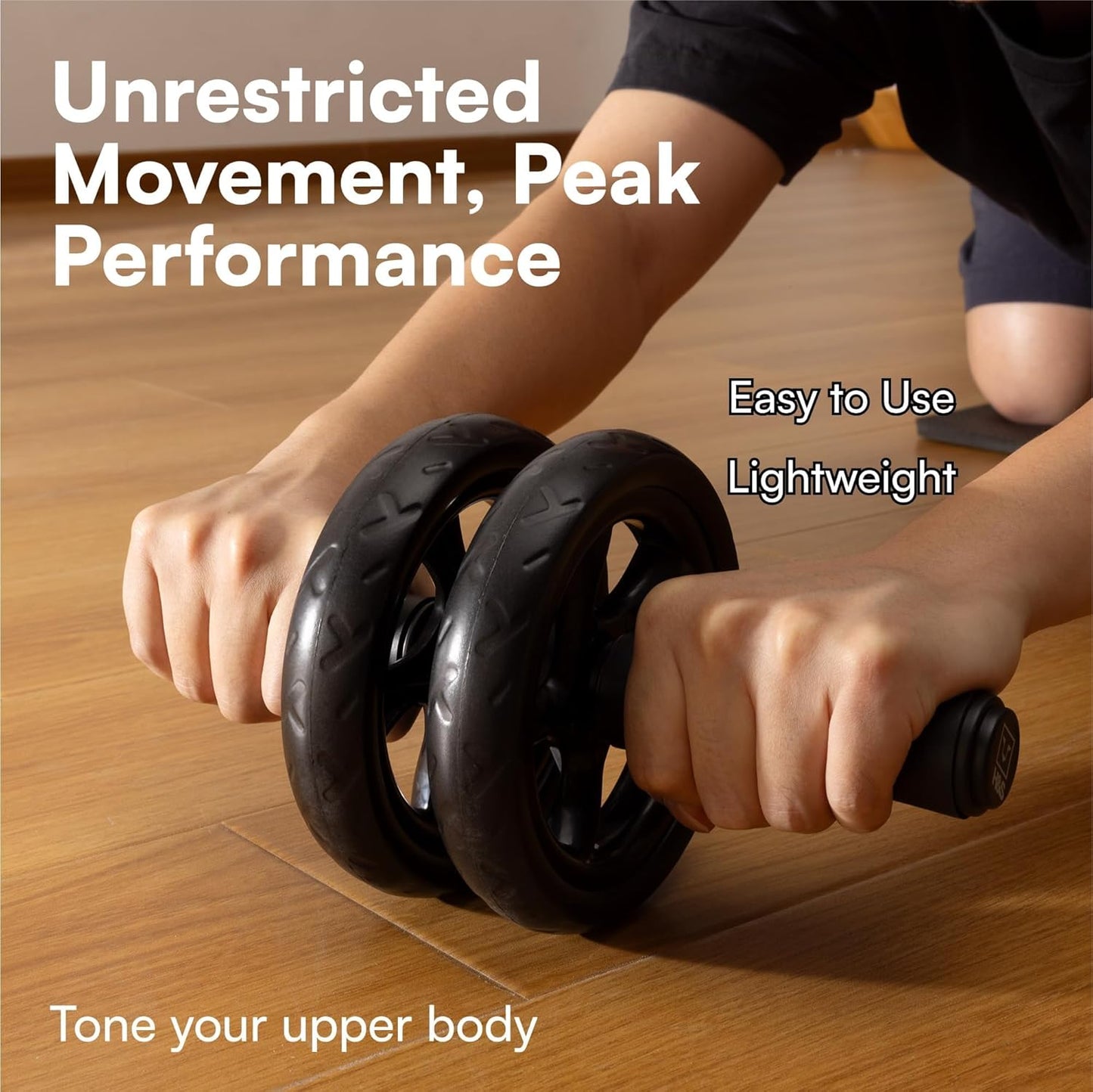  H&S Ab Roller for Strength Training Equipment