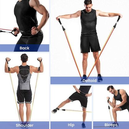 11 Pieces Resistance Bands 