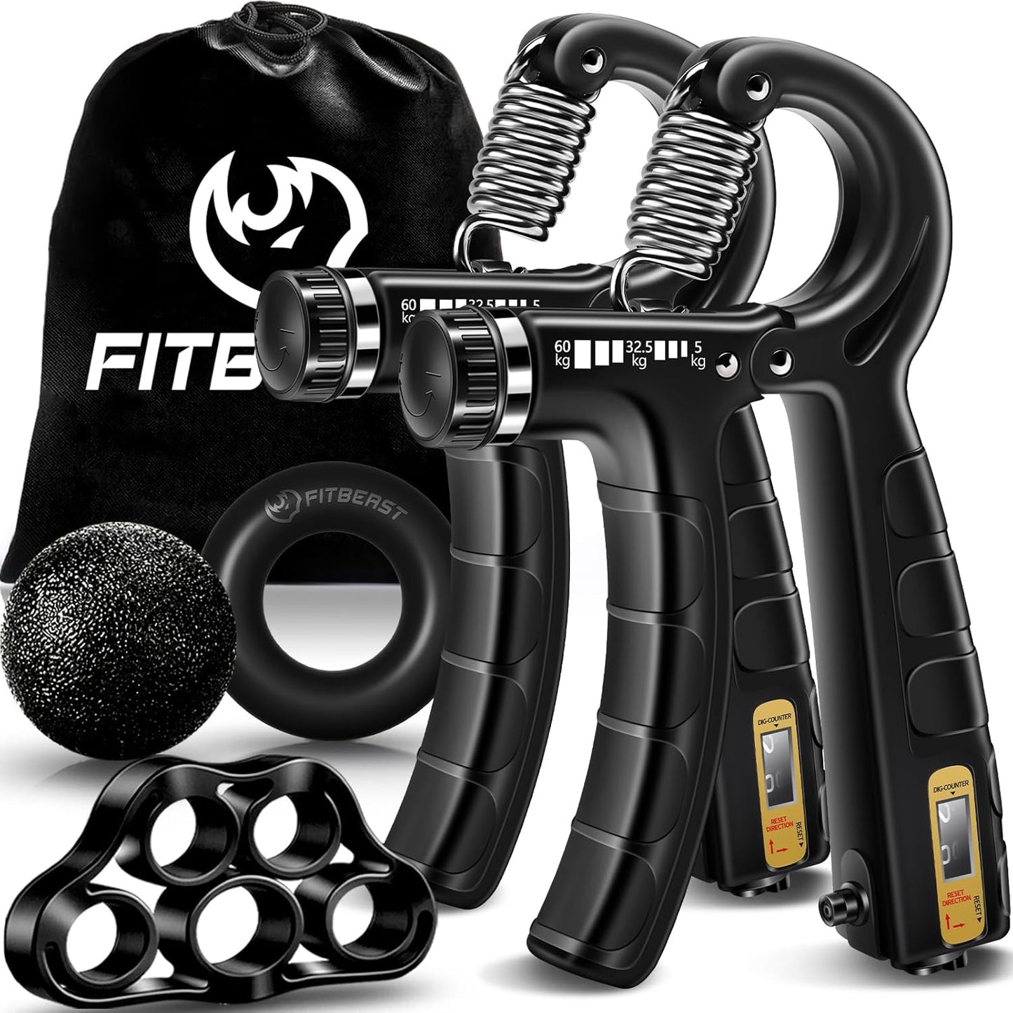 Fitness Hand Grip Strengthener pack