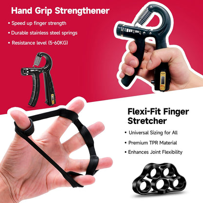 Fitness Hand Grip Strengthener pack