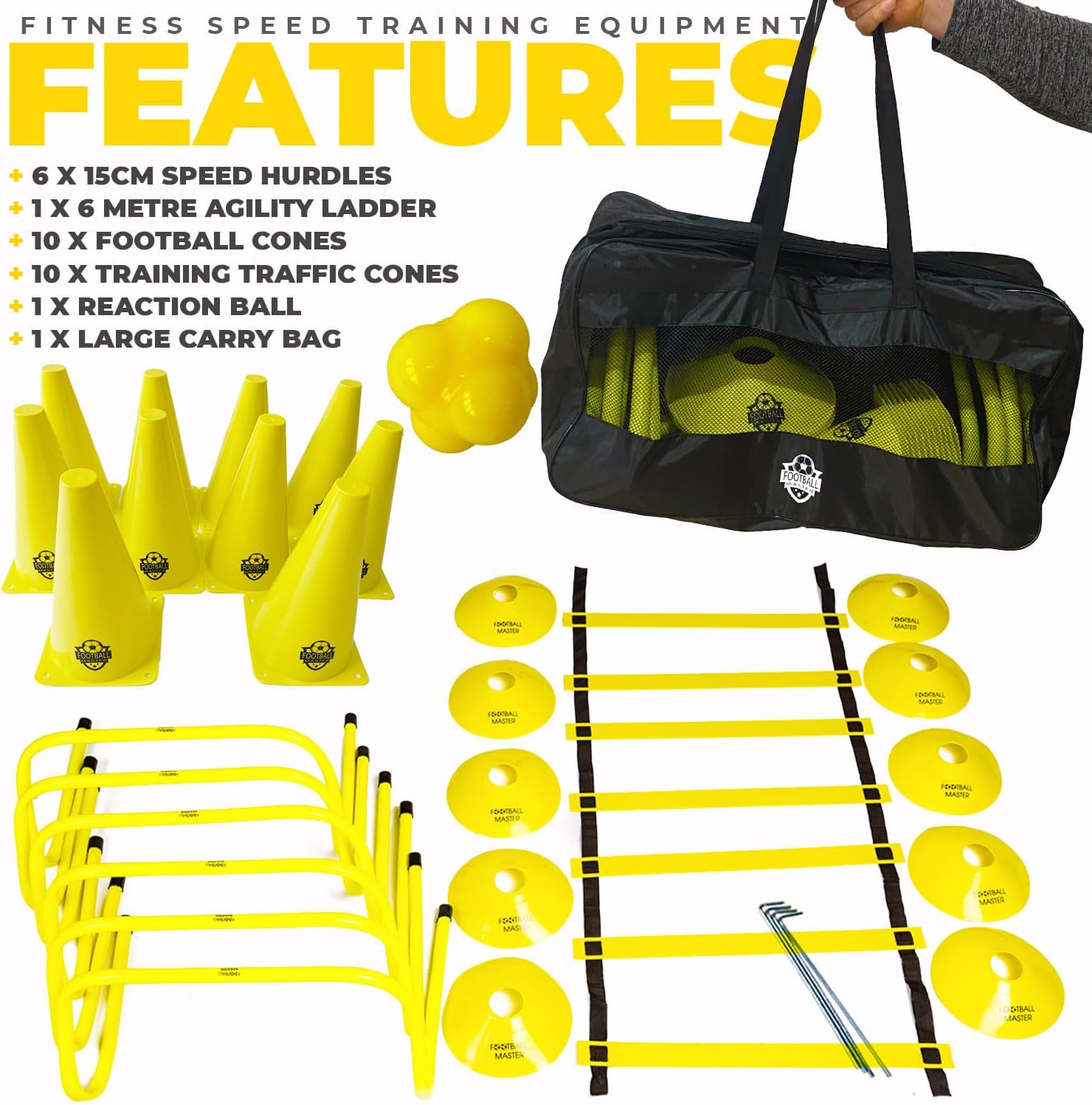Football Master Fitness Speed Training Equipment