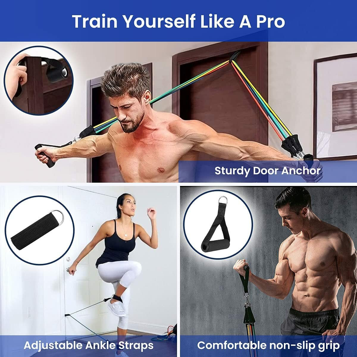11 Pieces Resistance Bands 