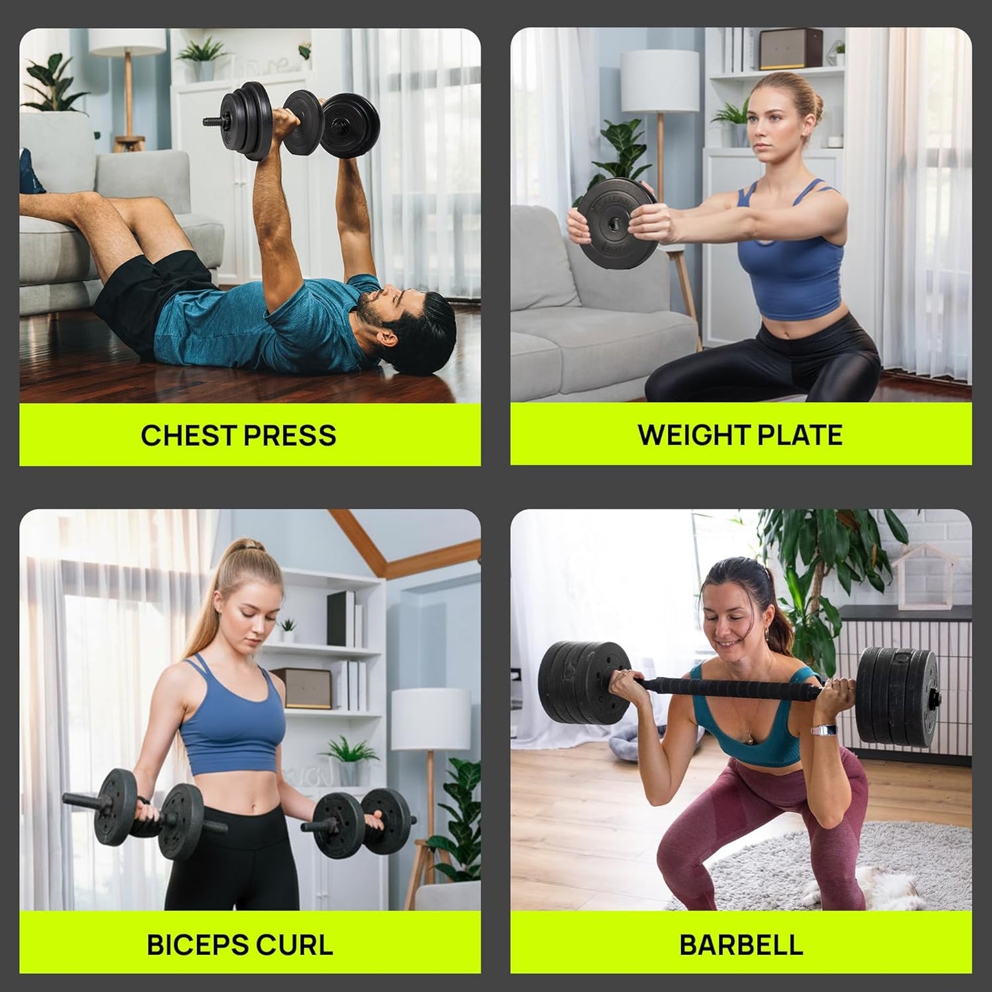 Adjustable Dumbbells Set, Hand Free Weights Set for Strength Training, Weight Lifting, Bodybuilding- Weight Sets for Men and Women