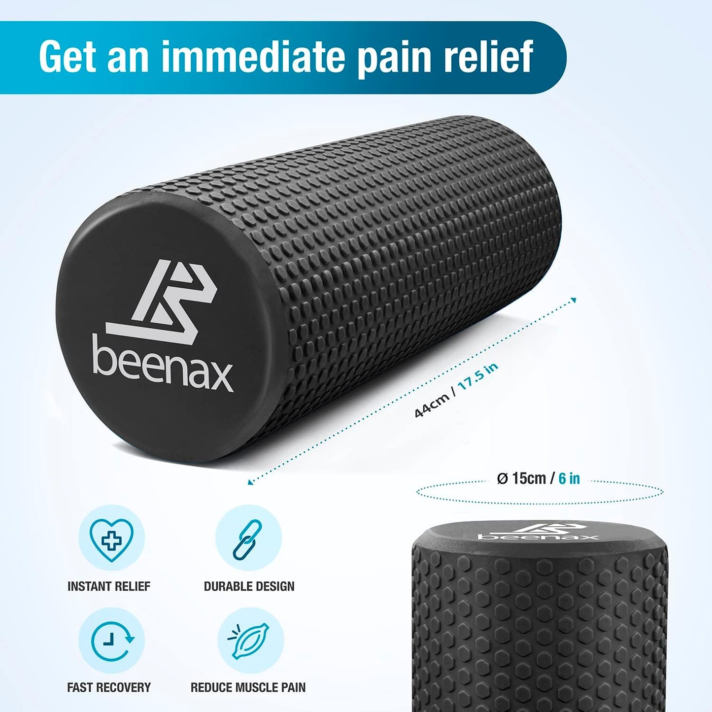 BEENAX Foam Roller 44Cm 