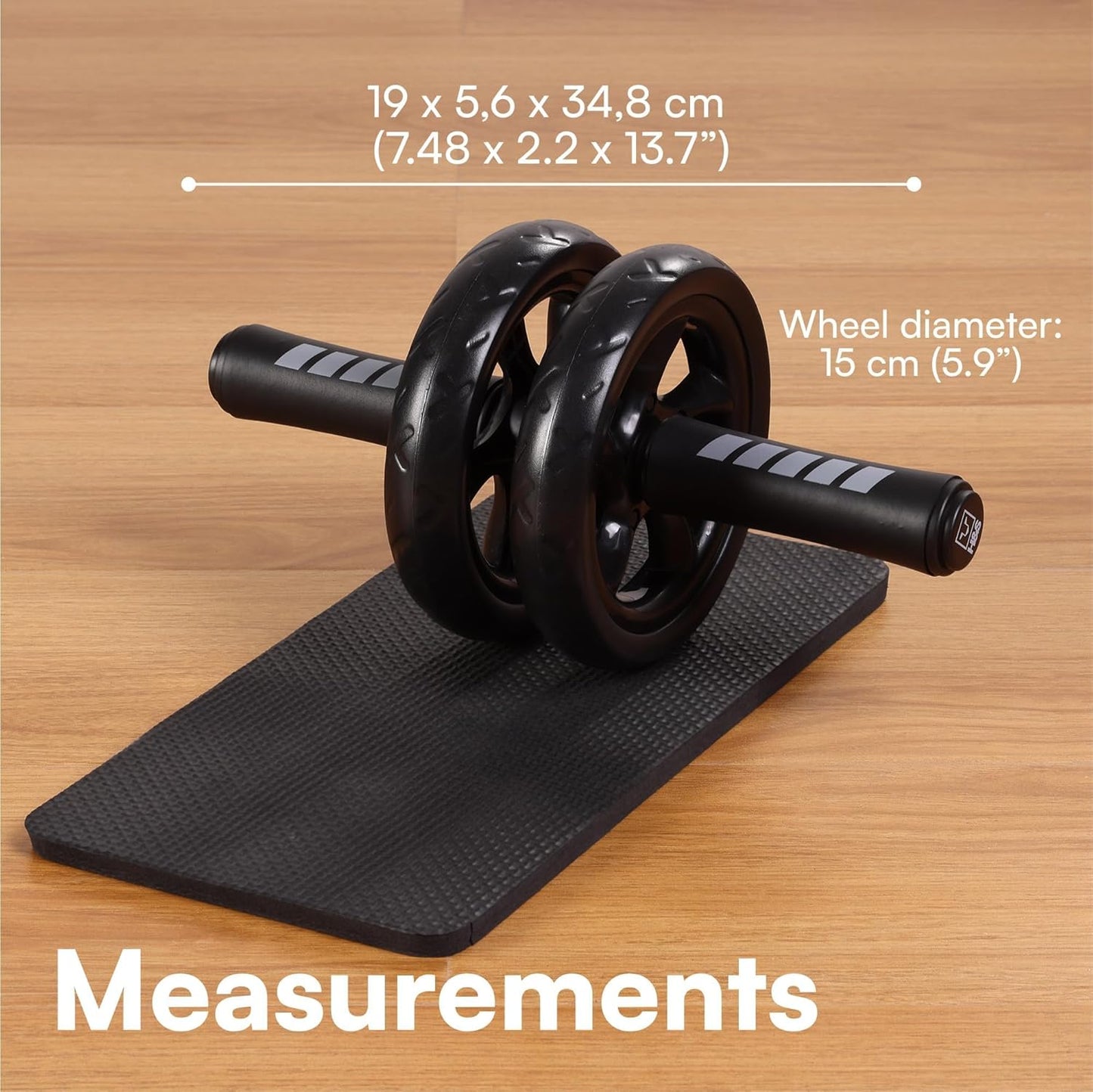  H&S Ab Roller for Strength Training Equipment