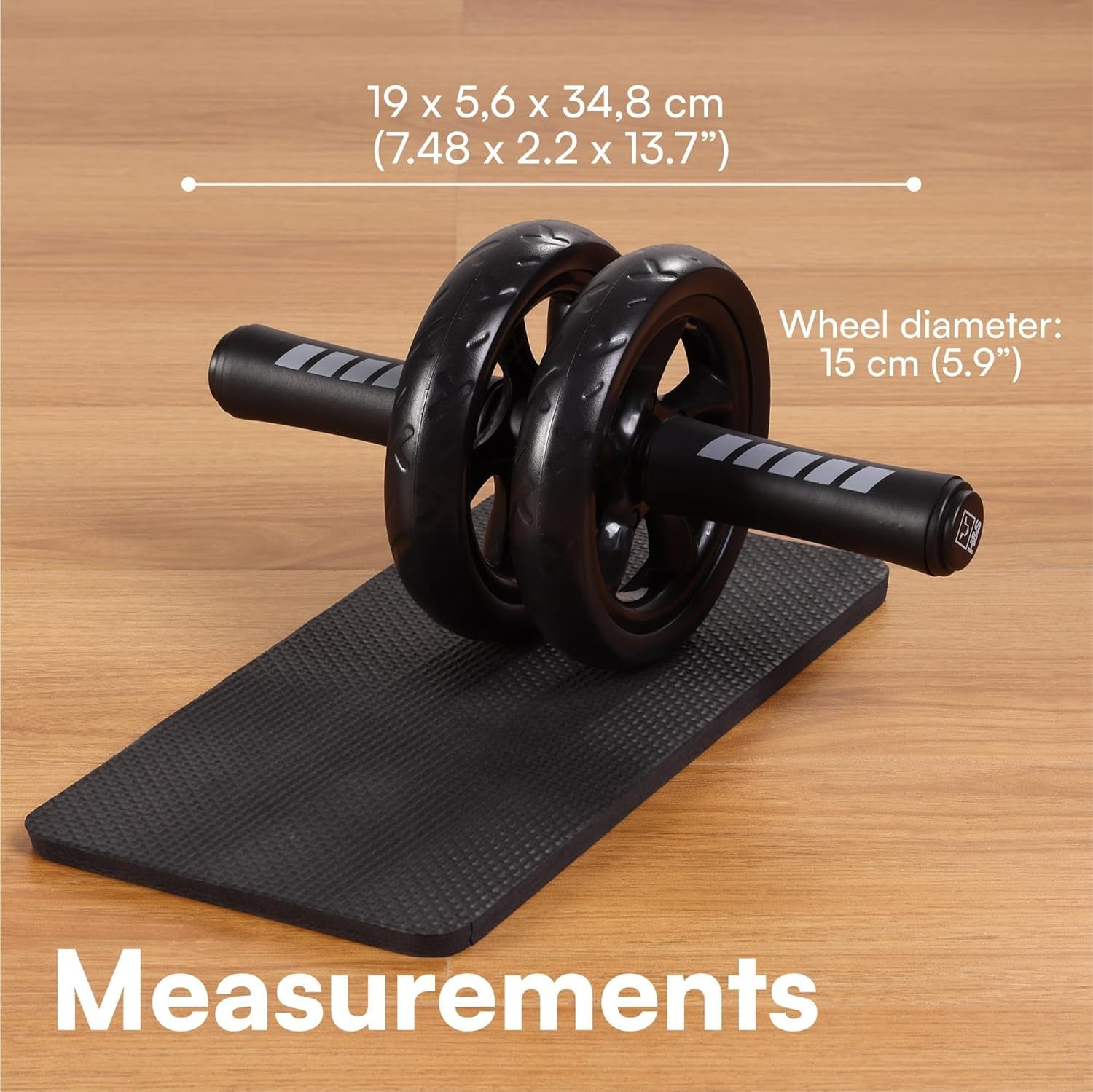  H&S Ab Roller for Strength Training Equipment