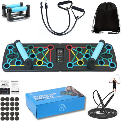 Push up Board with Jump Rope