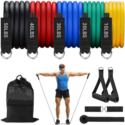 11 Pieces Resistance Bands 